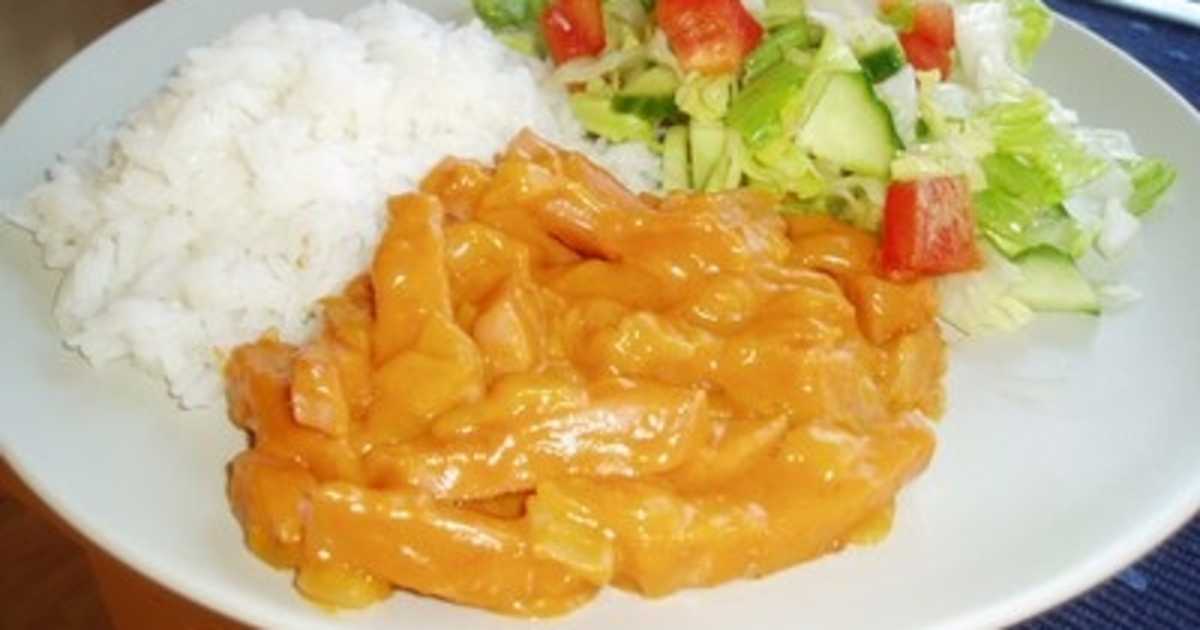 korvstroganoff med ris korvstroganoff med ris