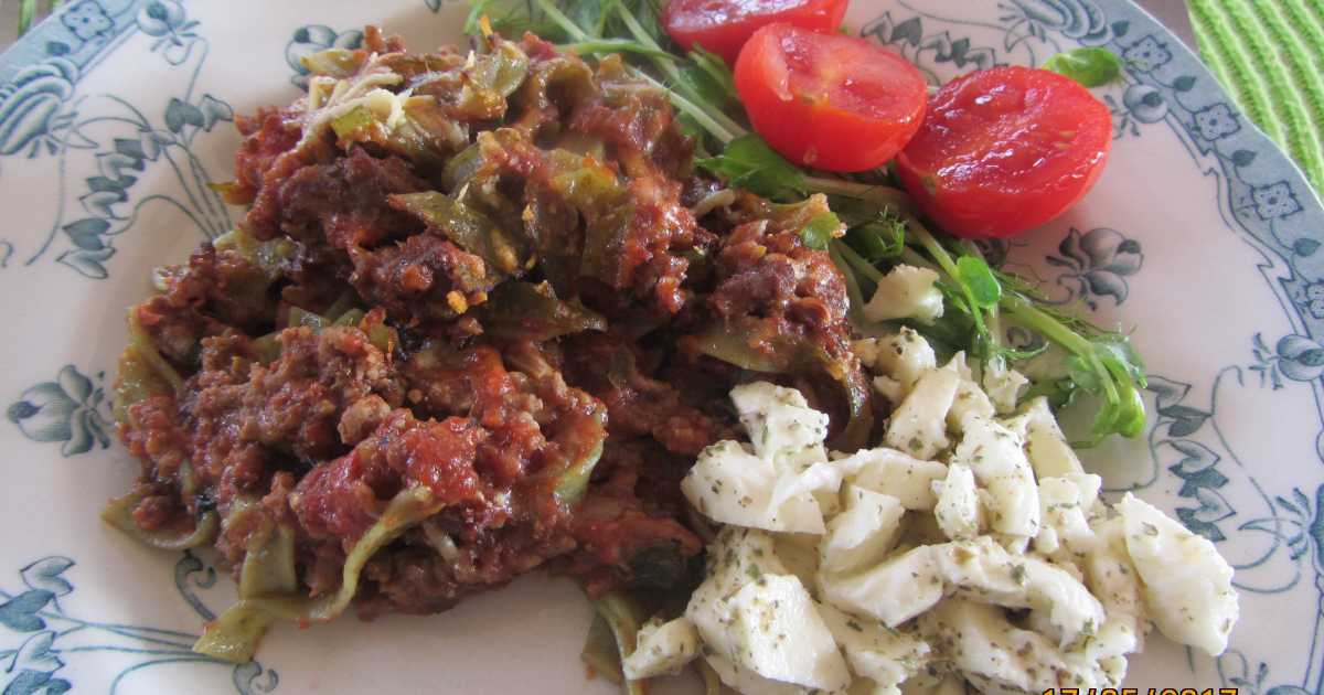 Kottfarsgratang Med Pasta