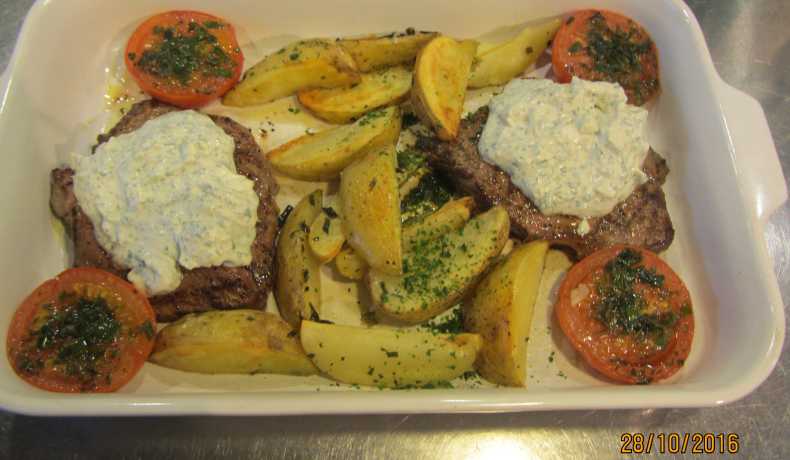 Entrecote I Ugn