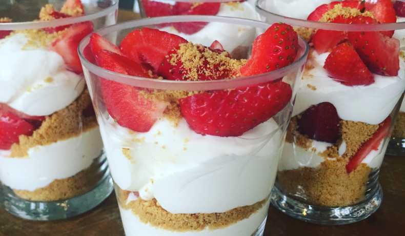 Cheesecake I Glas Vafflansson Recept