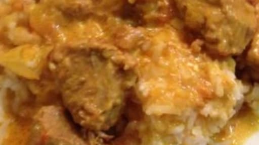 Sauté de porc au curry au cookeo - Recette par Recette cookeo moulinex