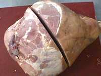 Jambon braisé - Etape 1