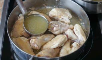 Fricassée de volaille à l'ancienne - recette de fricassée de poulet à l