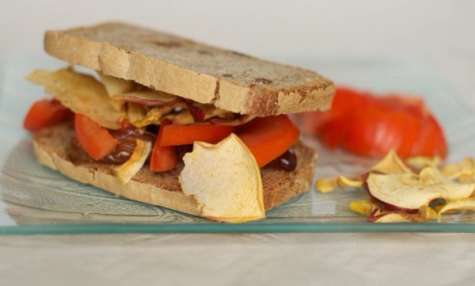 Le sandwich végétarien