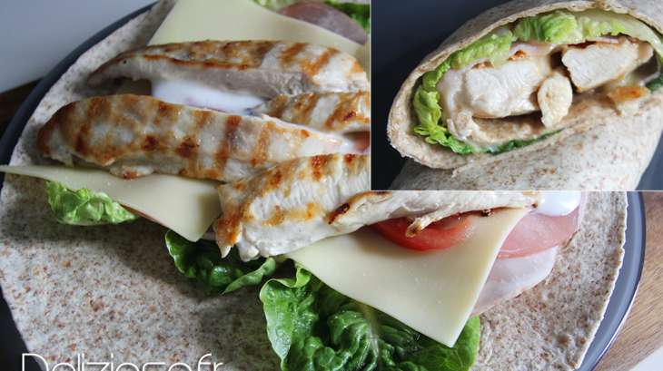 Wrap de Poulet au comté