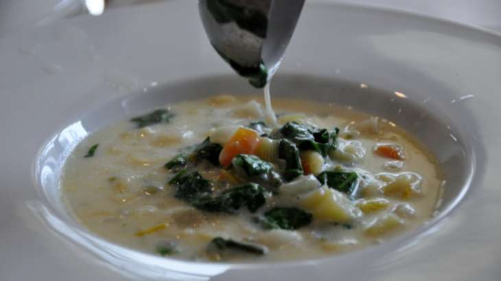 La soupe de chalet recette par stéphane décotterd Chalet Restaurant idées