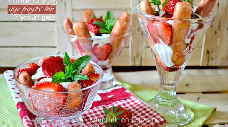 recette tiramisu bio