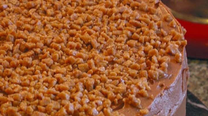 Gâteau des rois russe au chocolat, noix, caramel, pavot (Russie, Ukraine