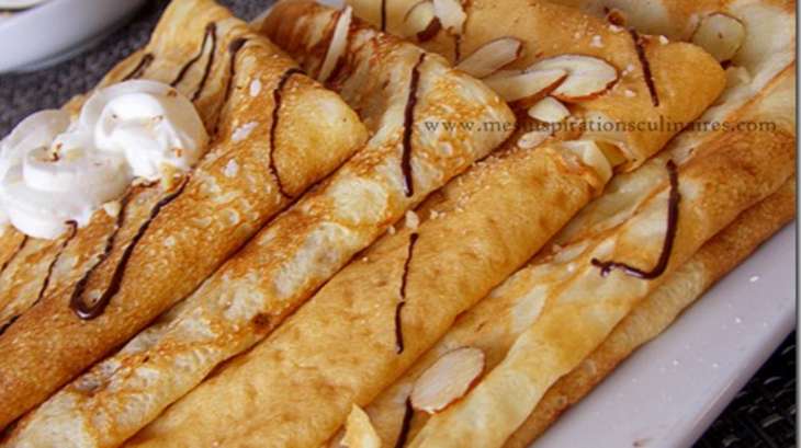 Crêpes sans balance facile