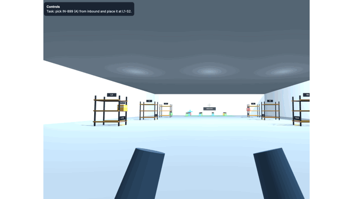 Warehouse Operator example