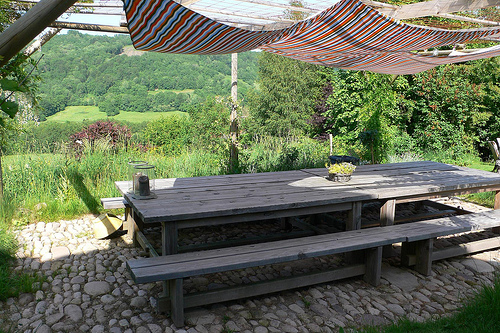 Terrassengestaltung mit Steinen | Fliesenleger.net