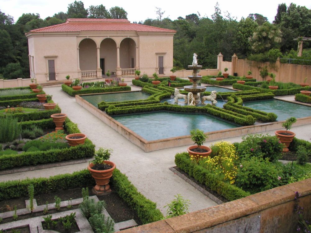 Ein italienischer Garten macht jedes Haus