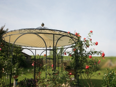 Planung und Bau eines Gartenpavillons