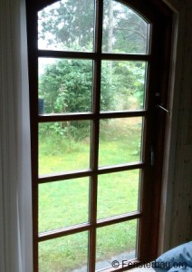 Glastür im Erdgeschoss Ganzglastüren