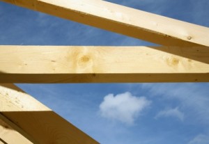 Sie können sich den Dachstuhl später ausbauen lassen. Dachstuhlkonstruktion