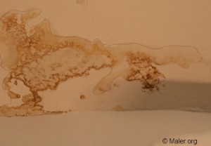 Wasserschäden sind eine mögliche Ursache für Schimmel. Feuchte Wänden, etwa in Folge eines Wasserschadens, sind eine mögliche Ursache für die Entstehung von Schimmel. © Maler.org