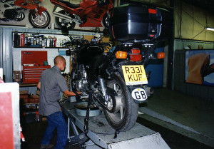 Ölwechsel Motorrad