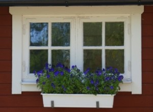 Holzfenster verkleiden
