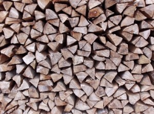Buche als Brennholz