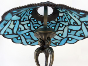 Lampe im Tiffany Stil
