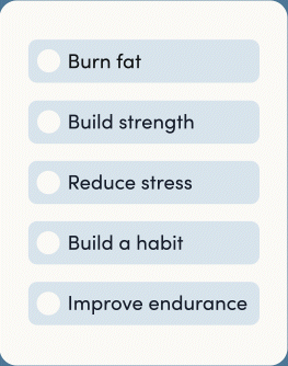 Goal setting