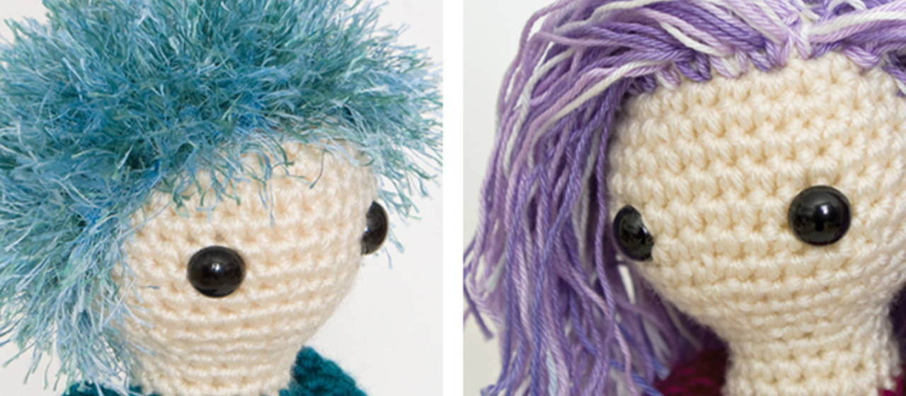 Making Hair for Your Amigurumi How to Crochet Hair ...