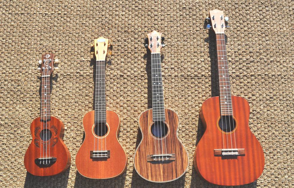 ukelele types