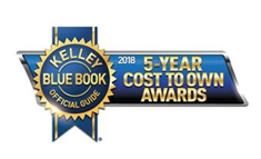 2018 5-Year Cost To Own Award
