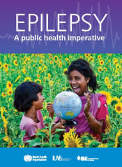 Report cover: Epilepsy: A public health imperative, 2019