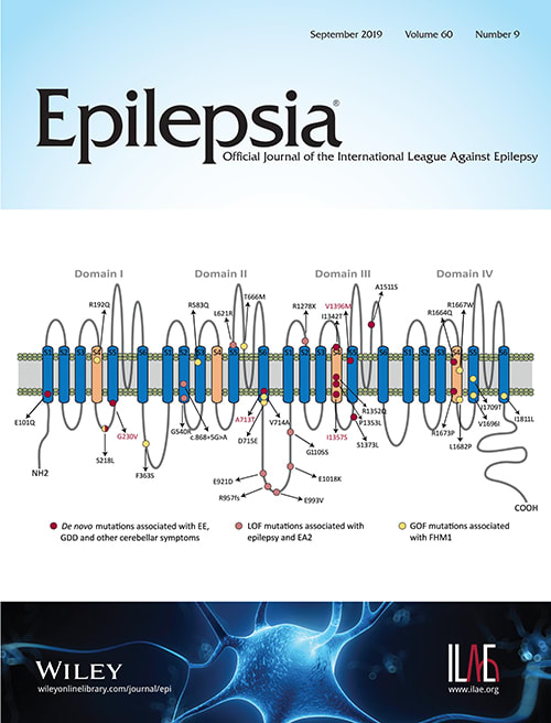 Cover image for current issue of Epilepsia