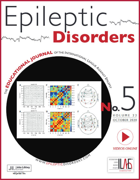 Cover image of Epileptic Disorders 2020, no. 5, October