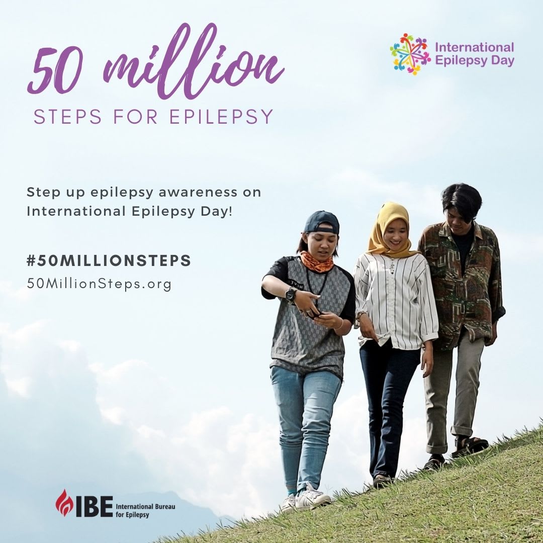 50 million steps for epilepsy