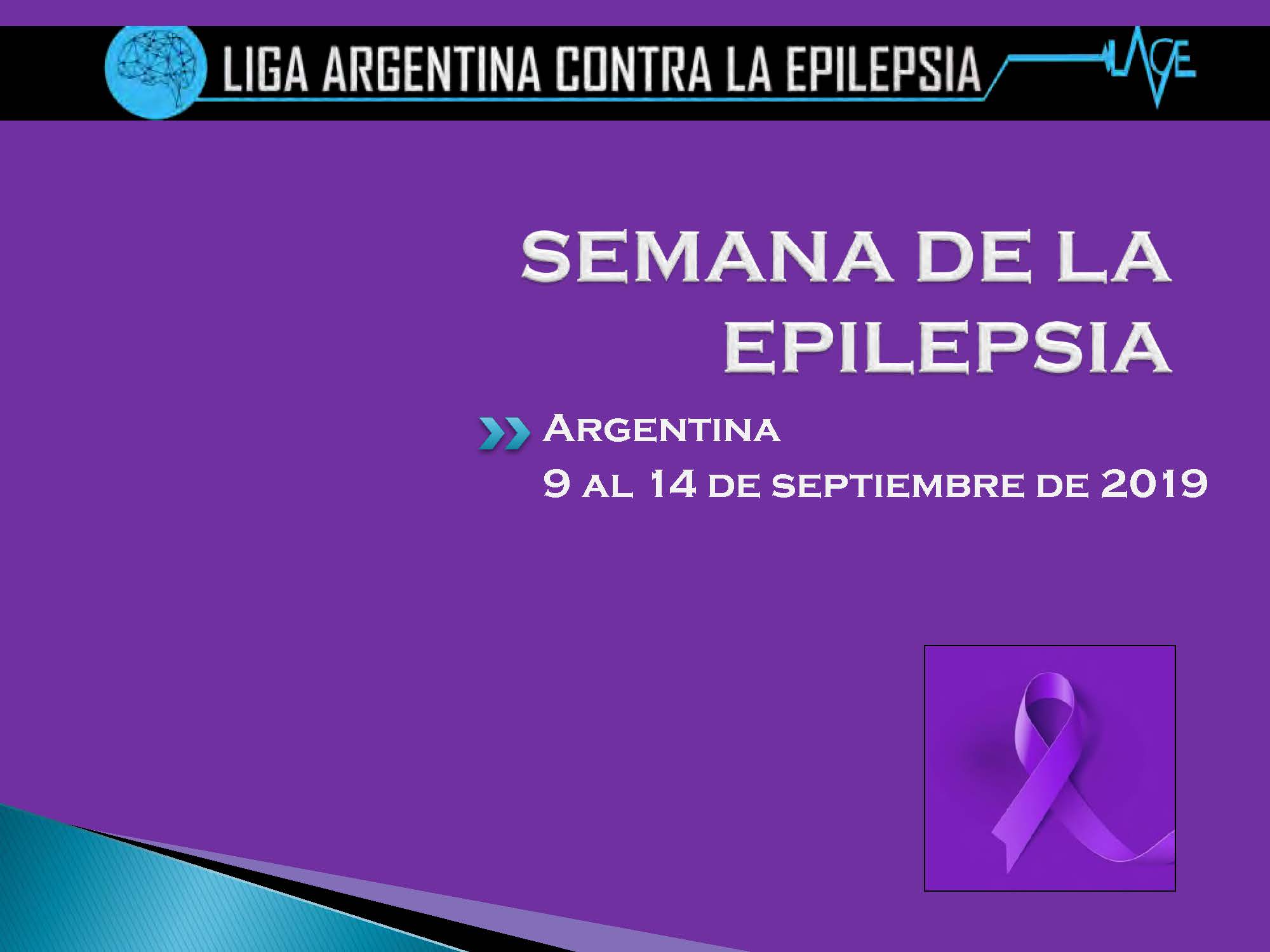 Semana de la Epilepsia - Argentina 2019