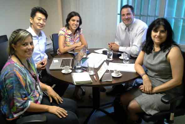 Meeting at the Ministry of Health, Brasilia, December 19, 2012