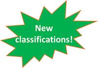 New Classifications