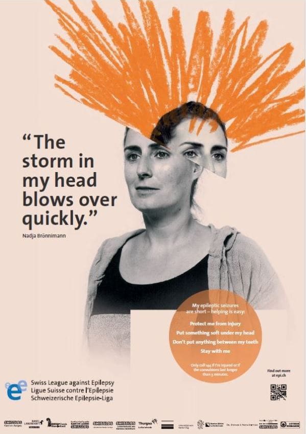 The storm in my head blows over quickly - image of poster
