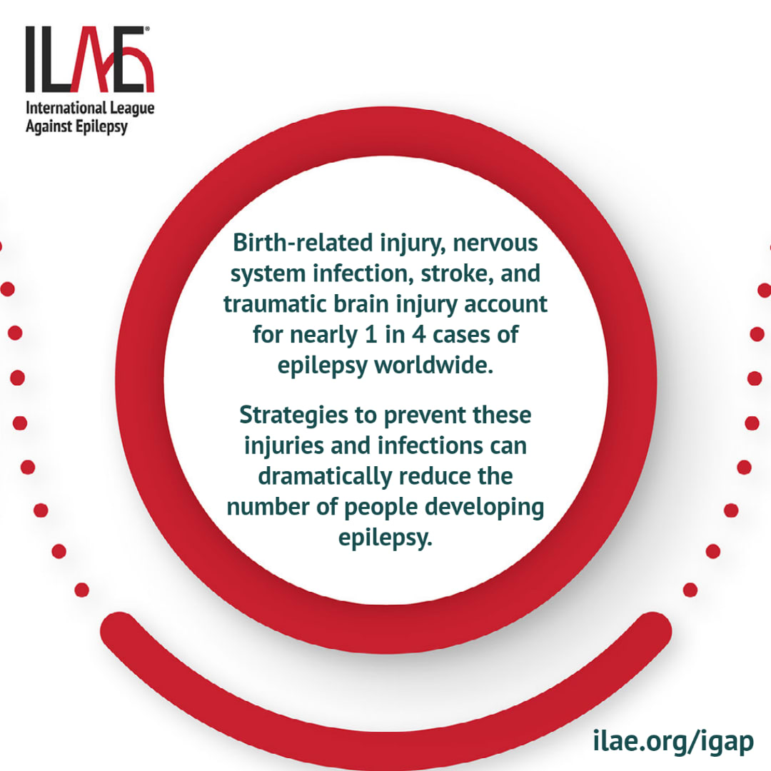 Birth-related injury, nervous system infection, stroke, and traumatic brain injury account for nearly 1 in 4 cases of epilepsy worldwide. Strategies to prevent these injuries and infections can dramatically reduce the number of people developing epilepsy.