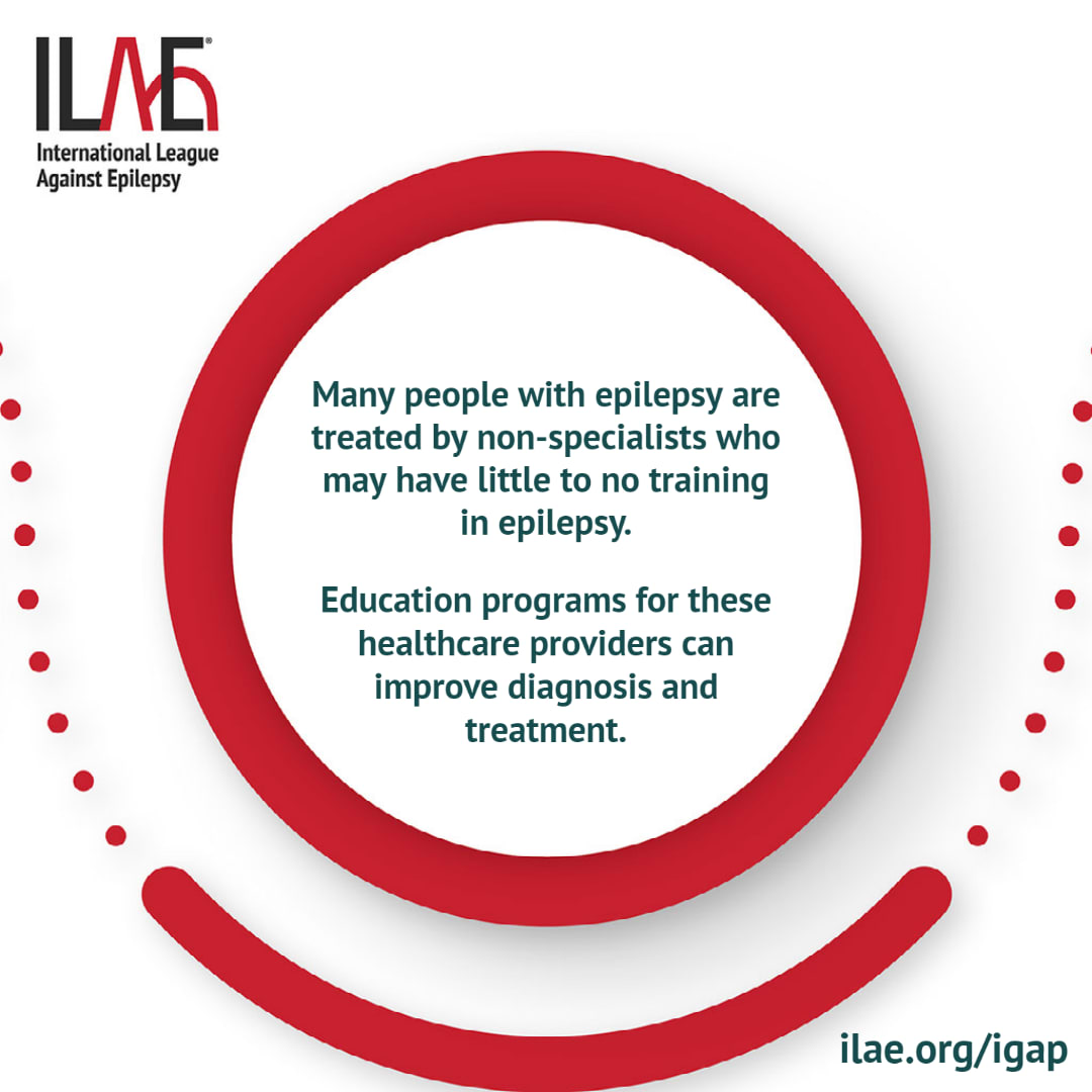 Many people with epilepsy are treated by non-specialists who may have little to no training in epilepsy. Education programs for these health providers can improve diagnosis and treatment.
