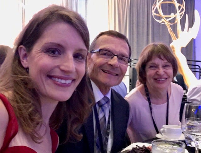 Barbara Kalinoski with husband Greg and daughter Stacia