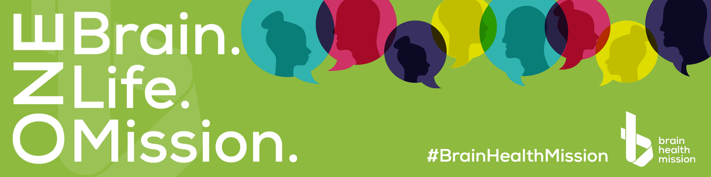 ONE Brain. Life. Mission.
#BrainHealthMission
logo: brain health mission