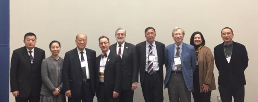 China Association Against Epilepsy leaders' meeting at AES on 5 December 2016