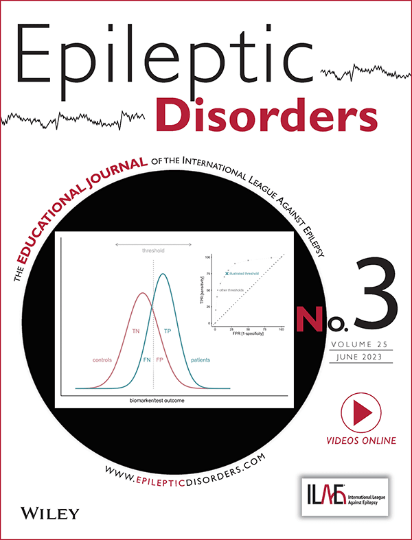 Epileptic Disorders The educational journal of the International League Against Epilepsy No 3, Volume 25, June 2023 www.epilepticdisorders.com Videos online Wiley ILAE