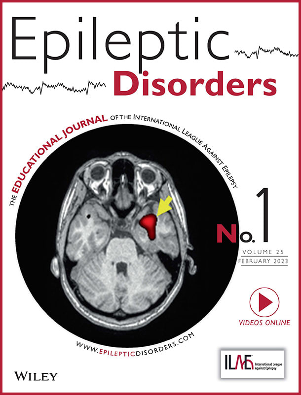 Epileptic Disorders The educational journal of the International League Against Epilepsy No 1, Volume 25, February 2023 www.epilepticdisorders.com Videos online Wiley ILAE
