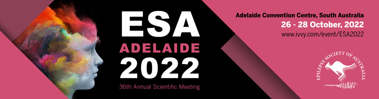 ESA ADELAIDE 2022 36th Annual Scientific Meeting. Adelaide Convention Centre, South Australia. 26-28 October 2022. www.ivvy.com/event/ESA2022.