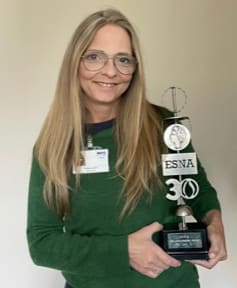 Yvonne Leavy ESNA 30th Anniversary Liefetime Achievement Award 2022