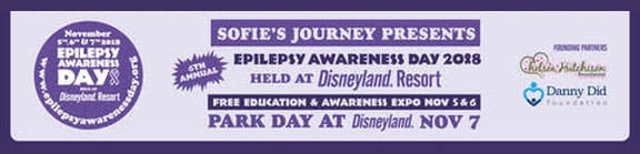Epilepsy Awareness Day Disney 2018 banner