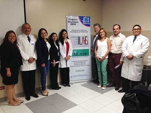 Organizers of the ALADE course in El Salvador