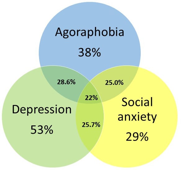 Social anxiety venn diagram