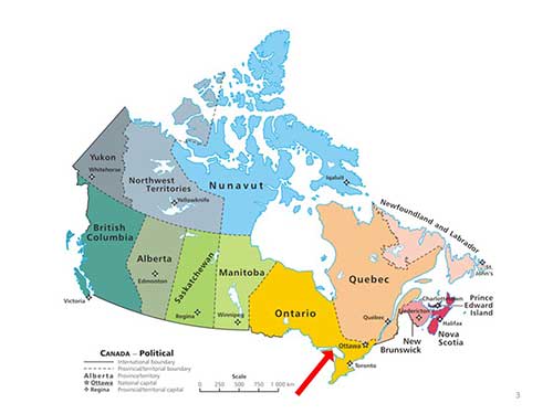 Snead Map of Canada