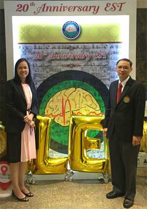Kamornwan Katanyuwong, M.D.
Editor-in-Chief: Epilepsy Digest,
official bulletin of EST
Anannit Visudtibhan, M.D., Professor,
Pediatrics and Pediatric Neurology
President of EST